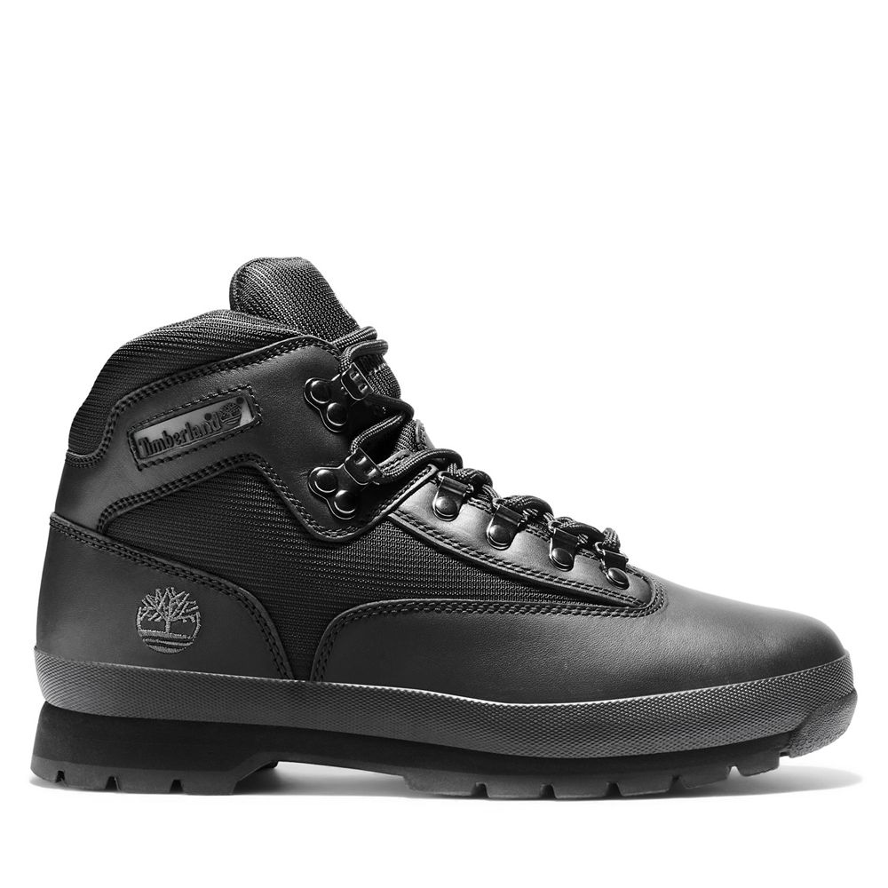 Timberland Mens Hiker Boots Euro - Black - India FK2758130